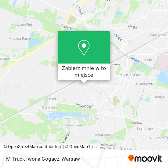 Mapa M-Truck Iwona Gogacz