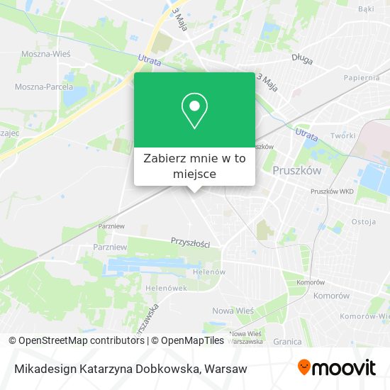 Mapa Mikadesign Katarzyna Dobkowska