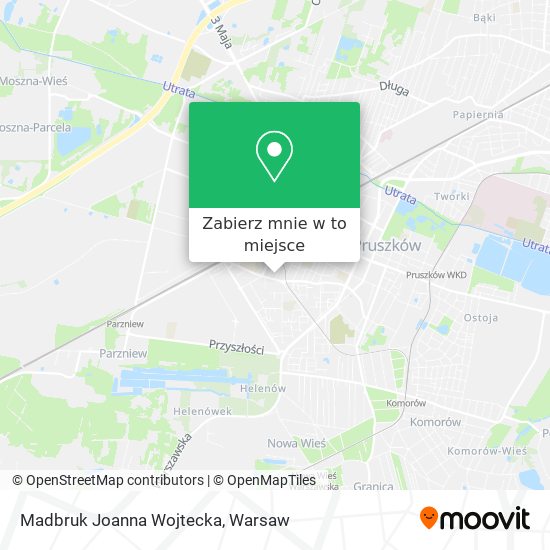 Mapa Madbruk Joanna Wojtecka