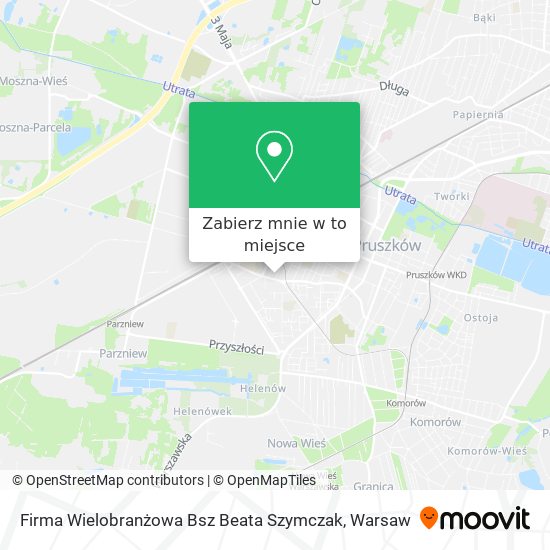 Mapa Firma Wielobranżowa Bsz Beata Szymczak