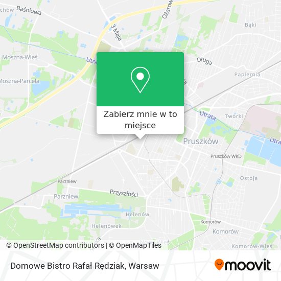 Mapa Domowe Bistro Rafał Rędziak