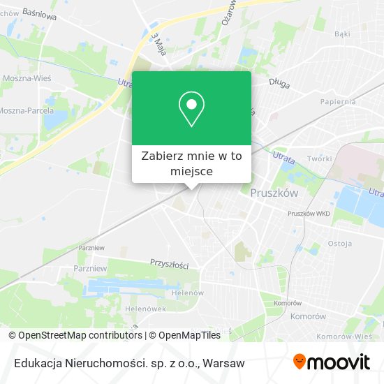 Mapa Edukacja Nieruchomości. sp. z o.o.