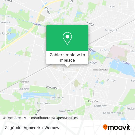 Mapa Zagórska Agnieszka