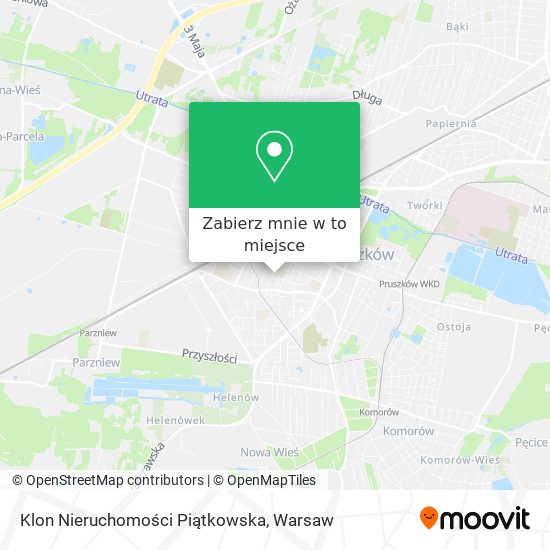 Mapa Klon Nieruchomości Piątkowska