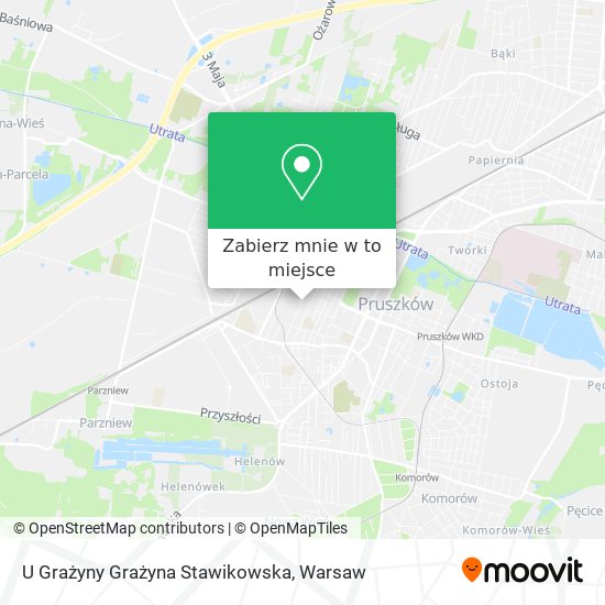 Mapa U Grażyny Grażyna Stawikowska