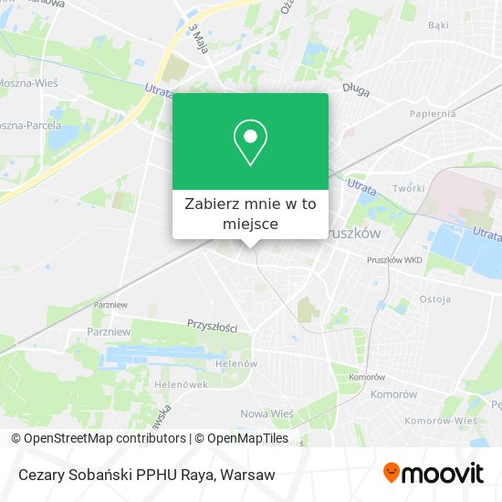 Mapa Cezary Sobański PPHU Raya