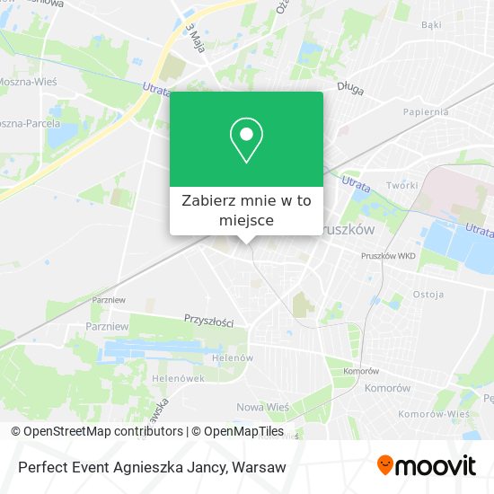 Mapa Perfect Event Agnieszka Jancy