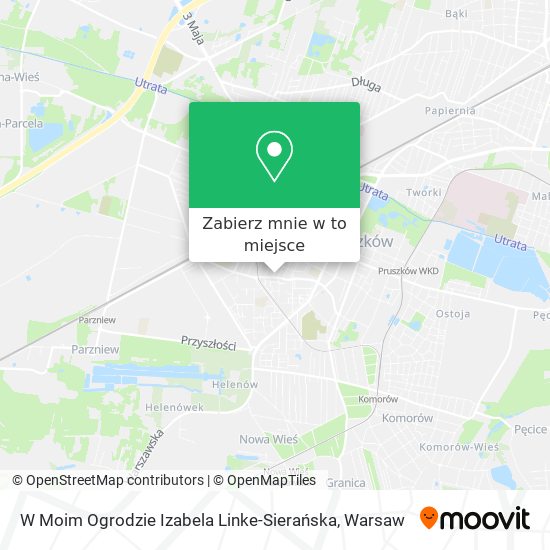 Mapa W Moim Ogrodzie Izabela Linke-Sierańska