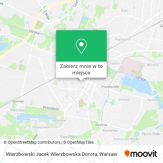 Mapa Wierzbowski Jacek Wierzbowska Dorota