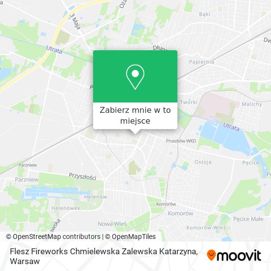 Mapa Flesz Fireworks Chmielewska Zalewska Katarzyna