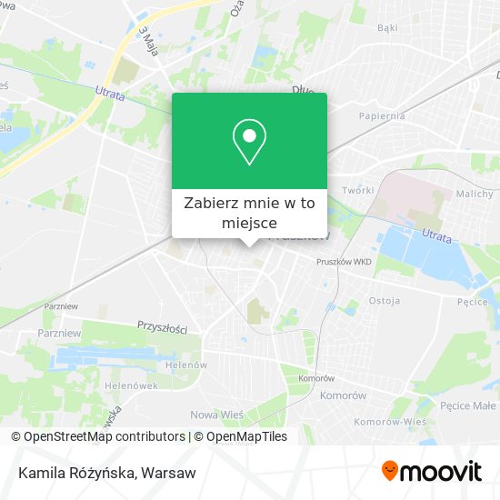 Mapa Kamila Różyńska