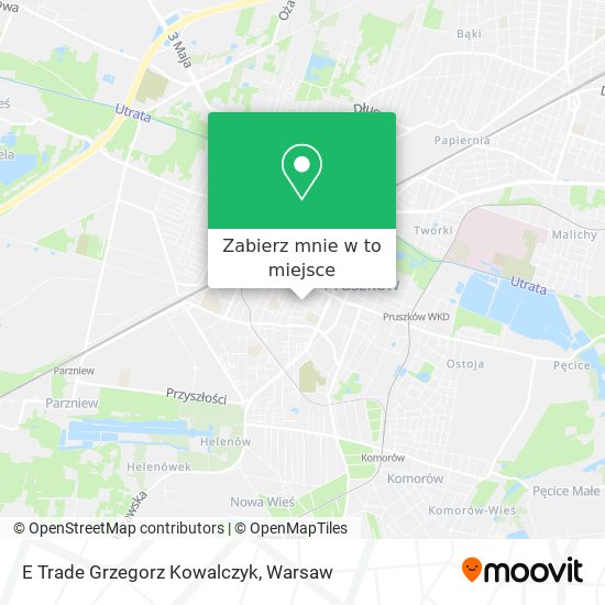 Mapa E Trade Grzegorz Kowalczyk