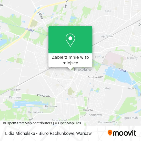 Mapa Lidia Michalska - Biuro Rachunkowe