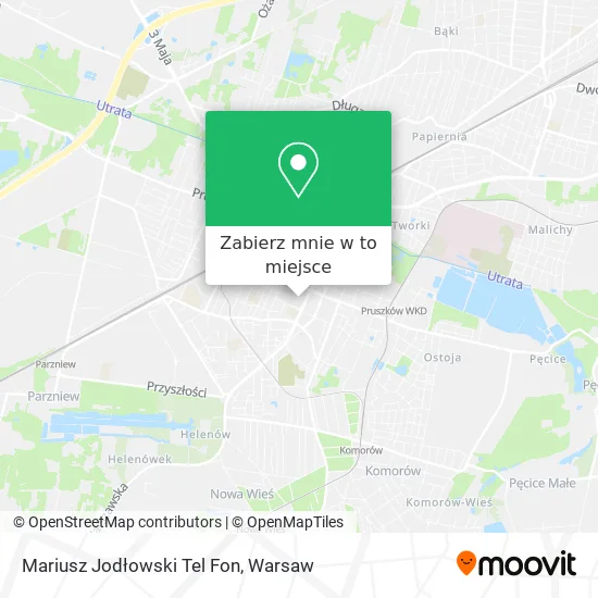 Mapa Mariusz Jodłowski Tel Fon