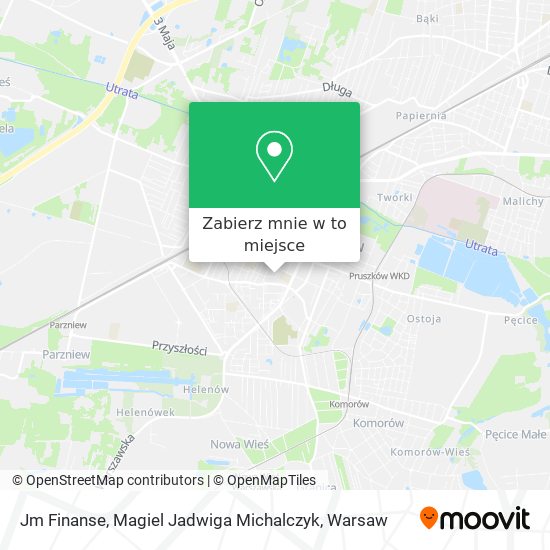 Mapa Jm Finanse, Magiel Jadwiga Michalczyk