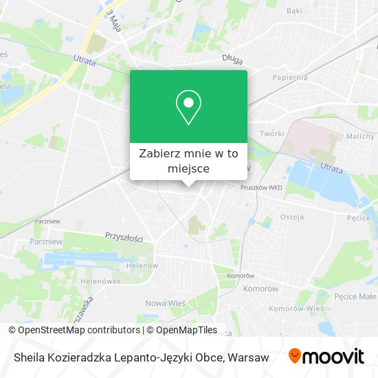 Mapa Sheila Kozieradzka Lepanto-Języki Obce