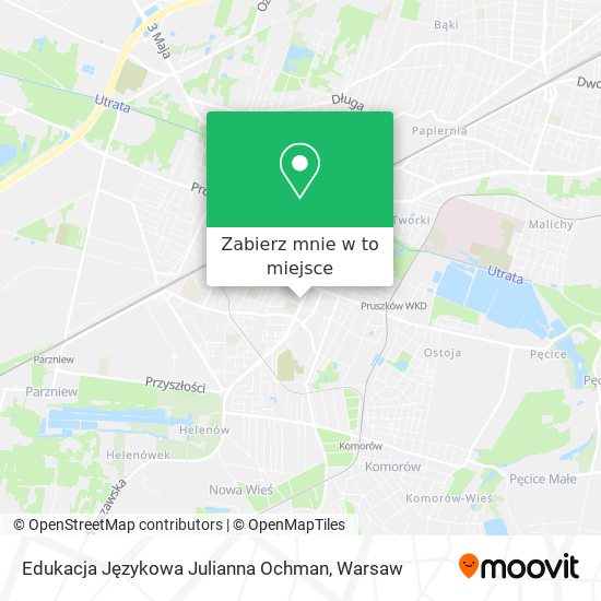 Mapa Edukacja Językowa Julianna Ochman