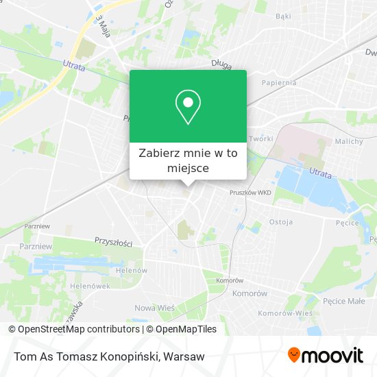 Mapa Tom As Tomasz Konopiński