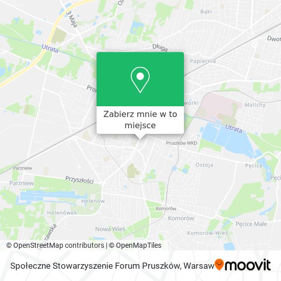 Mapa Społeczne Stowarzyszenie Forum Pruszków