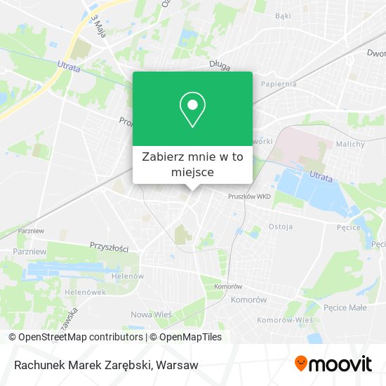 Mapa Rachunek Marek Zarębski