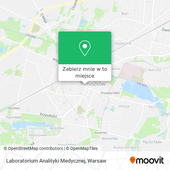 Mapa Laboratorium Analityki Medycznej