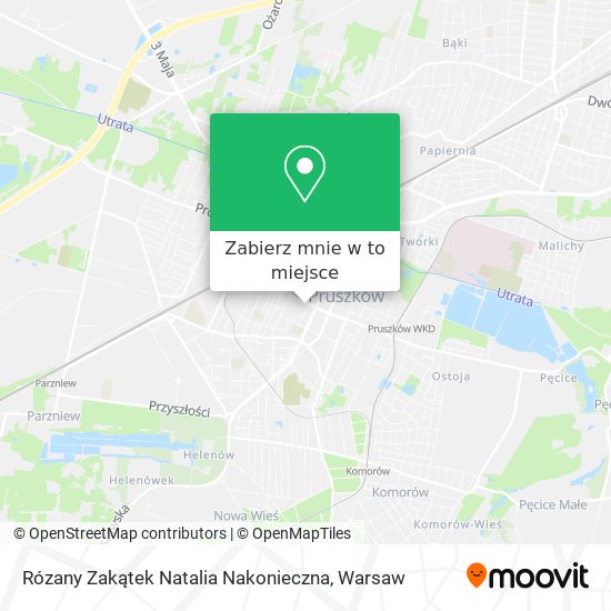 Mapa Rózany Zakątek Natalia Nakonieczna