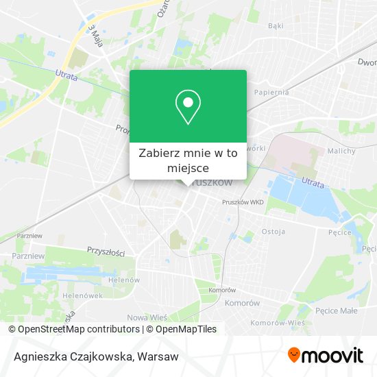 Mapa Agnieszka Czajkowska