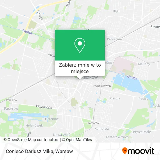 Mapa Conieco Dariusz Mika