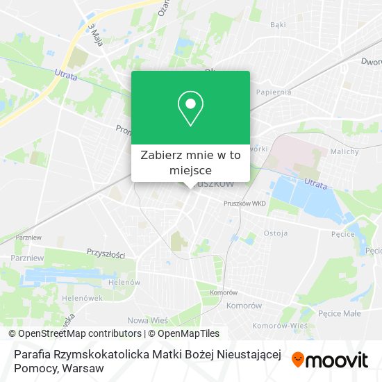 Mapa Parafia Rzymskokatolicka Matki Bożej Nieustającej Pomocy