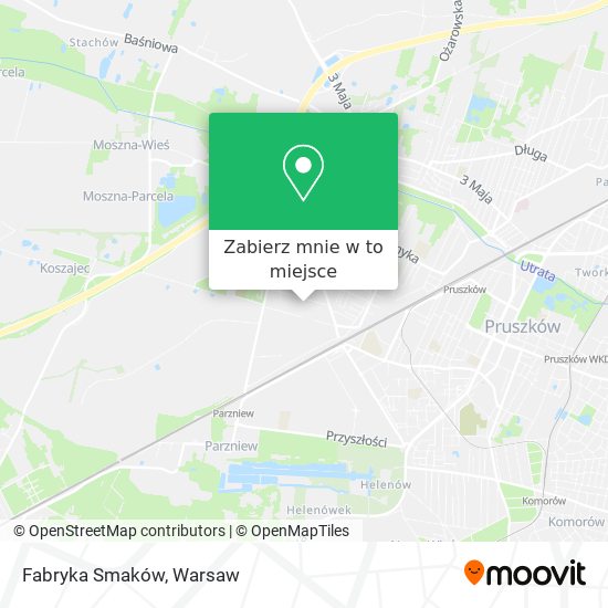 Mapa Fabryka Smaków