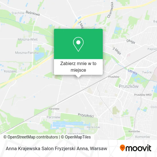 Mapa Anna Krajewska Salon Fryzjerski Anna