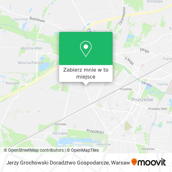 Mapa Jerzy Grochowski Doradztwo Gospodarcze