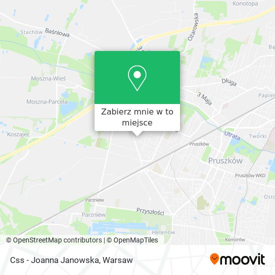 Mapa Css - Joanna Janowska