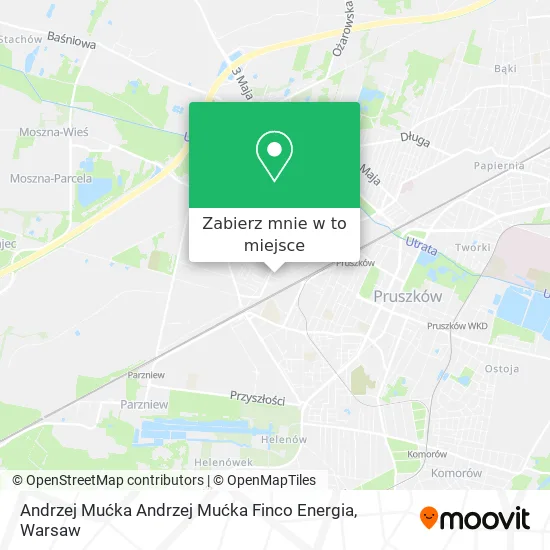 Mapa Andrzej Mućka Andrzej Mućka Finco Energia