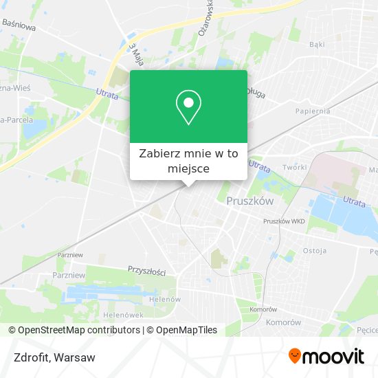 Mapa Zdrofit