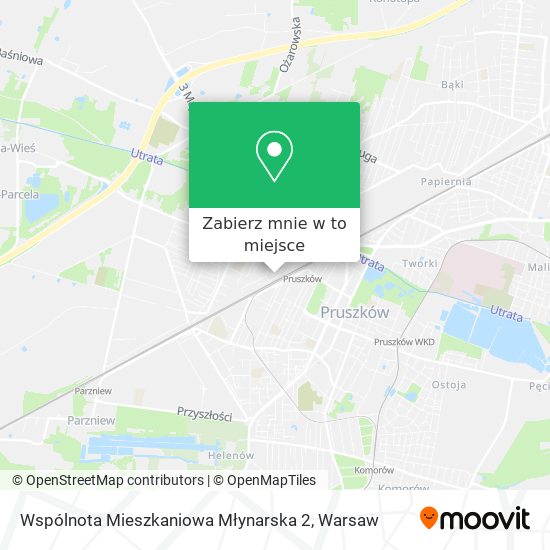 Mapa Wspólnota Mieszkaniowa Młynarska 2