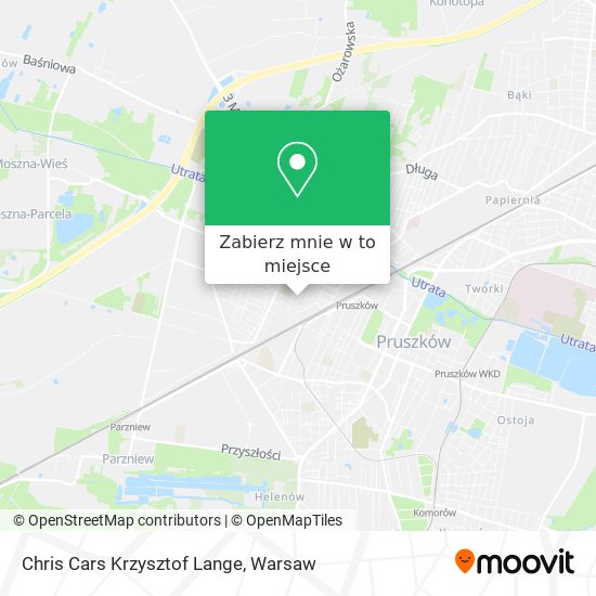 Mapa Chris Cars Krzysztof Lange