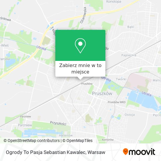 Mapa Ogrody To Pasja Sebastian Kawalec