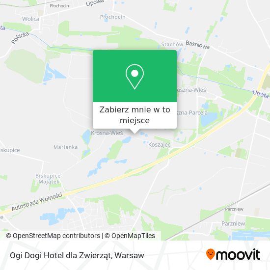 Mapa Ogi Dogi Hotel dla Zwierząt