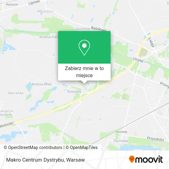 Mapa Makro Centrum Dystrybu