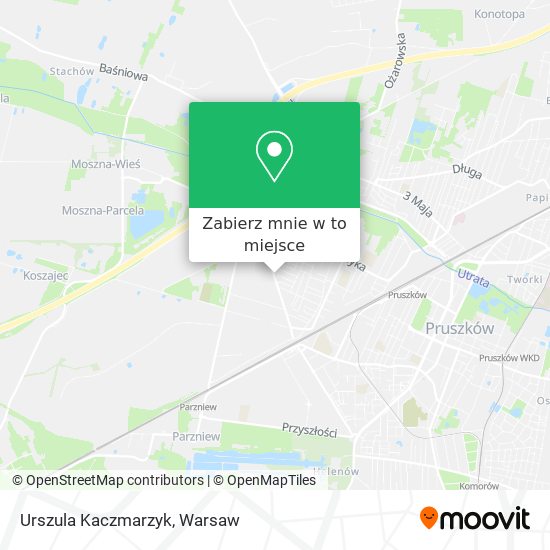 Mapa Urszula Kaczmarzyk