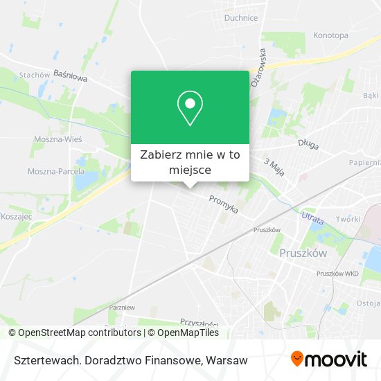 Mapa Sztertewach. Doradztwo Finansowe