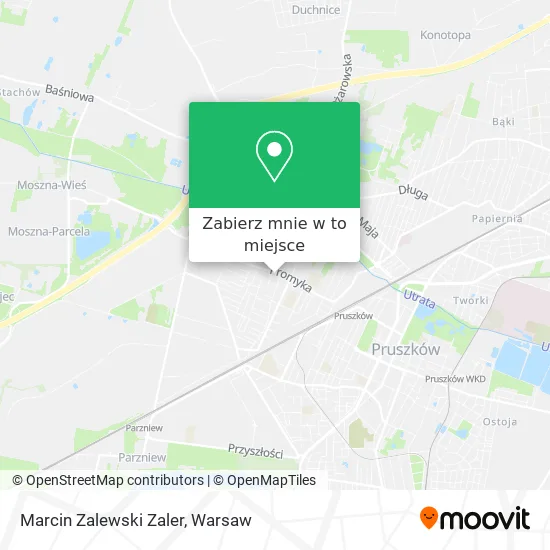 Mapa Marcin Zalewski Zaler