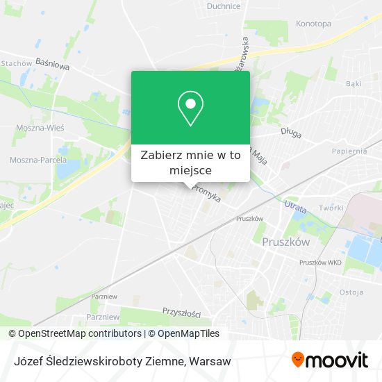 Mapa Józef Śledziewskiroboty Ziemne