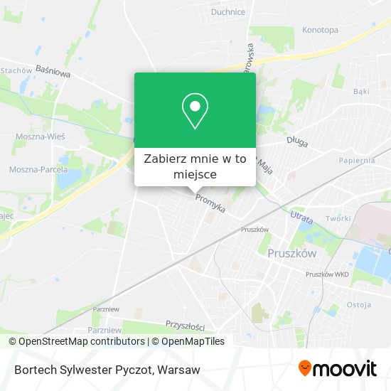 Mapa Bortech Sylwester Pyczot