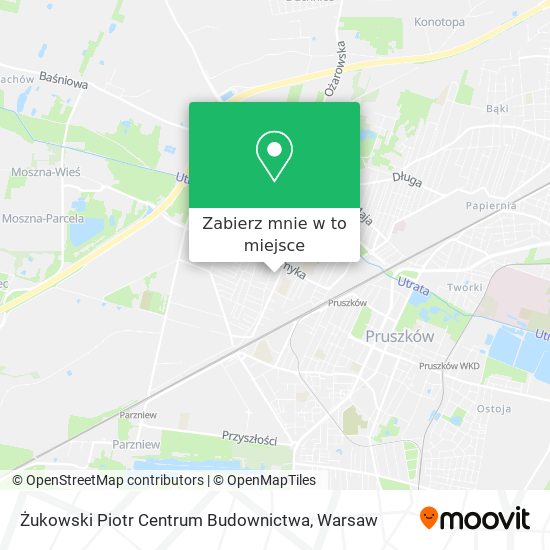 Mapa Żukowski Piotr Centrum Budownictwa