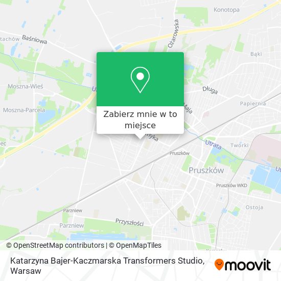Mapa Katarzyna Bajer-Kaczmarska Transformers Studio