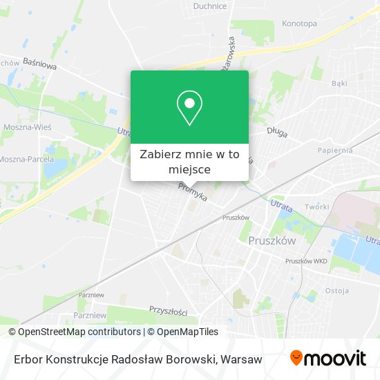 Mapa Erbor Konstrukcje Radosław Borowski