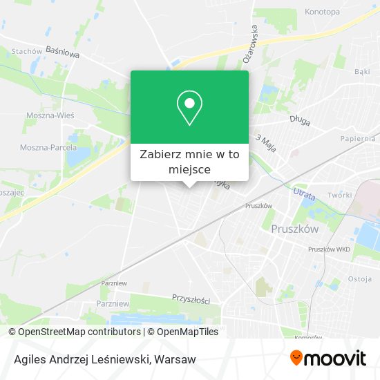 Mapa Agiles Andrzej Leśniewski