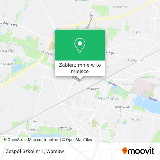 Mapa Zespół Szkół nr 1